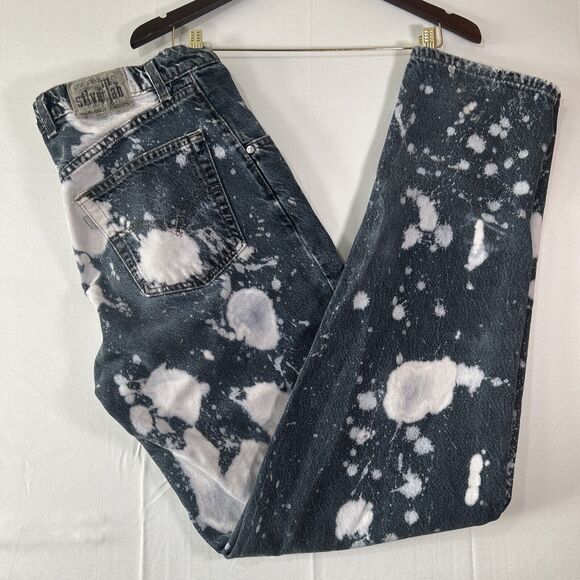 Vintage Levis SilverTab Mega Wide Baggy Jeans 32 USA Jeans Denim Bleached Y2K